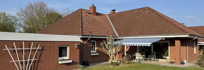 Hauansicht vom Garten