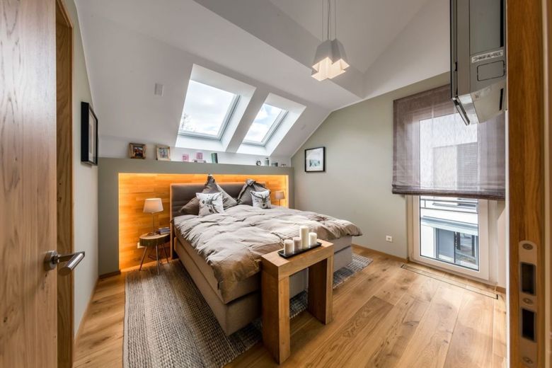 SMARTES EINFAMILIENHAUS MIT VIEL LIEBE ZUM DETAIL – Ansicht Schlafzimmer