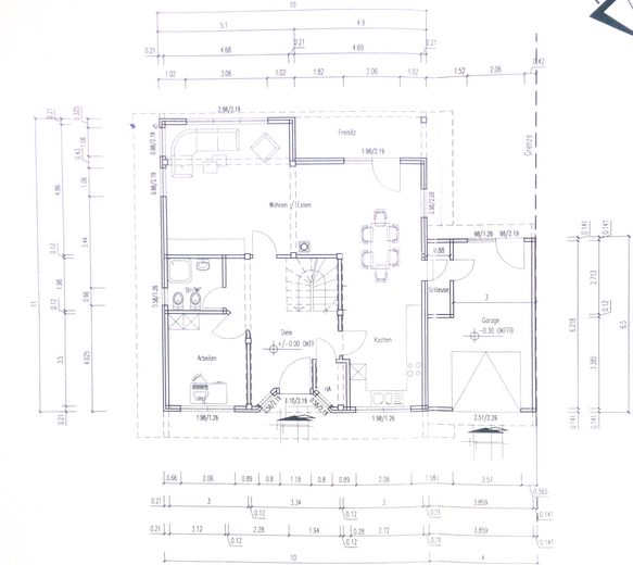 Ökologisches und renoviertes Holzhaus in ruhiger Lage - provisionsfrei – Erdgeschoss