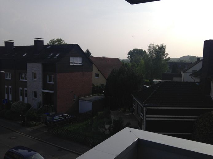 Blick vom Balkon