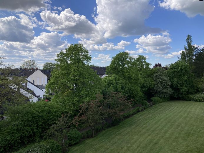 Ausblick vom Balkon