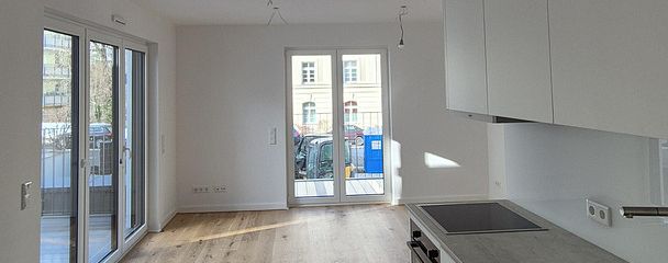 Offener Wohn-Küchen-Bereich