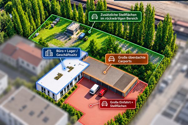 ТАКСІ - Ремісництво - Будівництво та постачальники послуг - Офіс + Склад + 1.000 м² домоуправитель