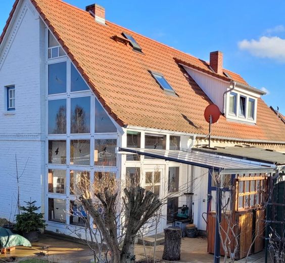 WASSERGRUNDSTÜCK - BOOTFAHREN BIS ZUR OSTSEE – Wohnhaus Nord-West-Seite