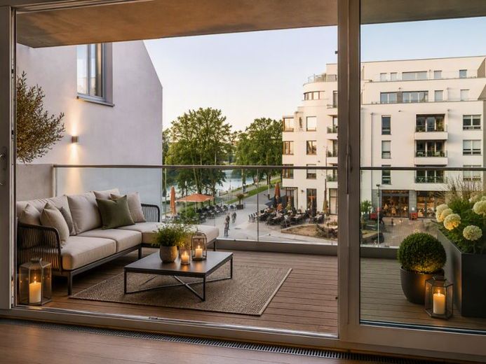 Palais am Stadtkai - 130 m² Wohnluxus mit Ruhrblick und zwei Balkonen – फोटो 1