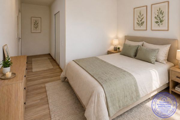 36 m² Komfort - Barrierearmes Apartment mit separatem Schlafzimmer & Aufzug