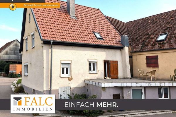 Ne fırsat! Büyükannenin küçük evi + arsa yeni olanakları özlüyor - FALC Immobilien