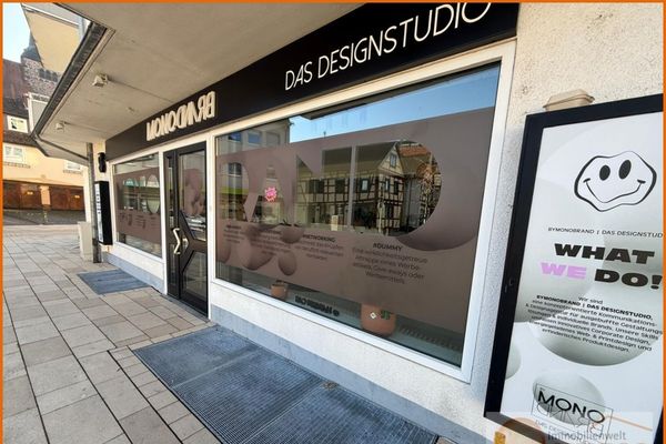Schlüchtern’in yeni şehir meydanında mağaza veya prestijli ofis alanı