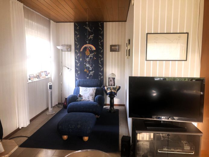 Kaminecke im Wohnzimmer