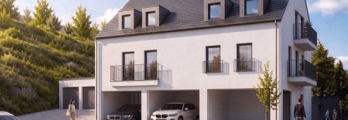 Terreno edificabile con permesso di costruzione per 3 unità abitative e garage – opportunità di investimento a Passau/Grubweg