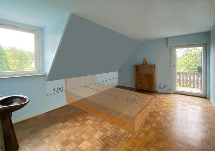 großes Schlafzimmer