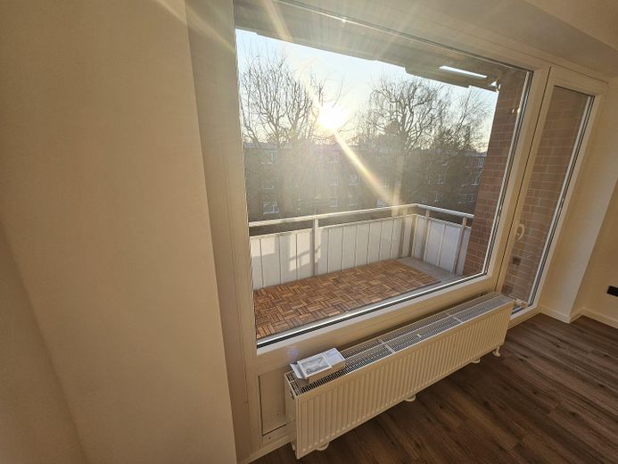 Blick auf den Balkon