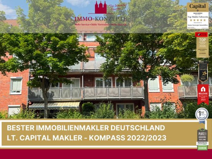 TOP-2-Raum-ETW mit Balkon und Stellplatz – Foto 1