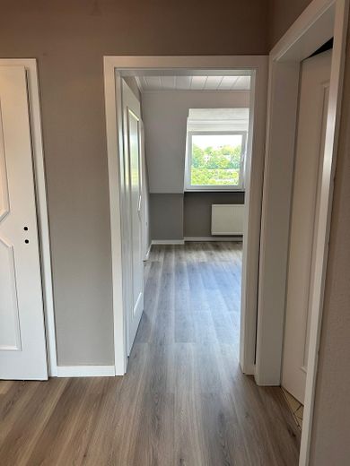 First occupancy attic apartment after renovation/new – Blick evt.Büro/Kinderzimmer