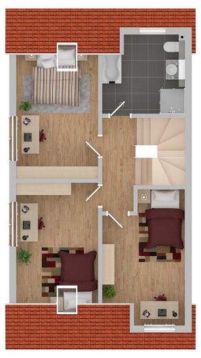 Ideal für Familien - Doppelhaushälfte mit Erdwärme und Solar in bester Lage – फोटो 21