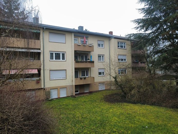 Kompakte 48 qm in kleiner Hausgemeinschaft im Landauer Stadtviertel Horst zu verkaufen! – 5193 - Ansicht Westen mit Grundstück