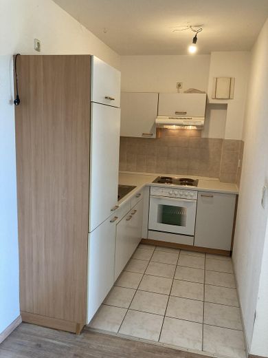 Freie Zweiraumwohnung Wismar Gartenstadt courtagefrei – Küche gefliest