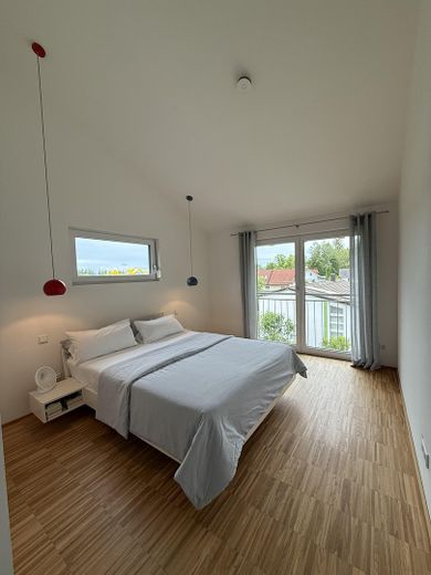 Eins der Schlafzimmer