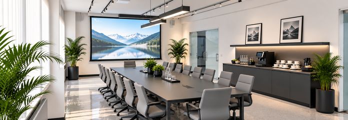 381 m² bright office space in Geretsried-Gelting | ground floor | flexibly configurable & commission-free – Büro D Besprechung