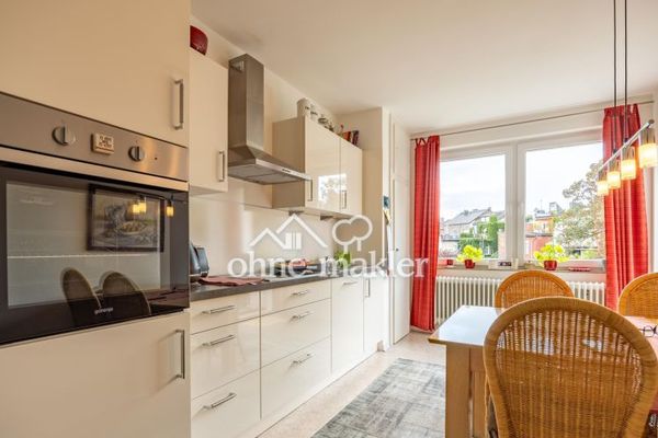 Modern 2-kamerappartement met hoogwaardige inbouwkeuken in de Frankenberger wijk