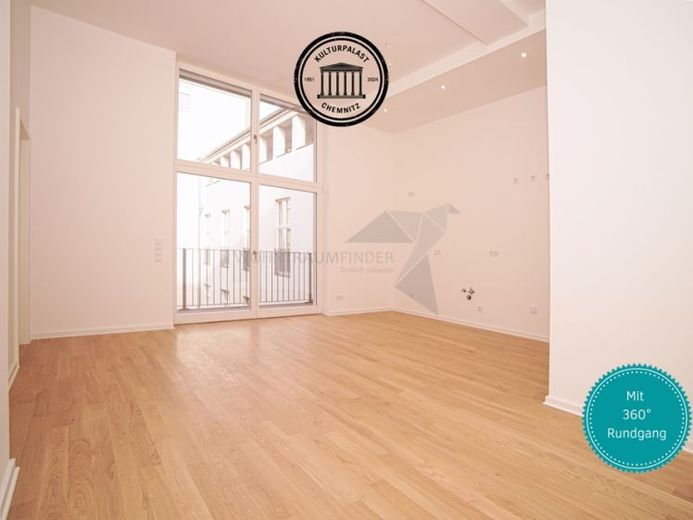 + Wohnen am Rabensteiner Pelzmühlenteich + 3-Raum-Whg. mit Balkon, TG-Stellplatz und Fitnessraum – Foto 1