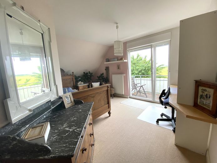 Schlafzimmer OG West m. Balkon