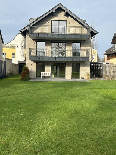 Blick aus dem Garten 