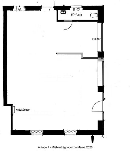 Büro-/Einzelhandelsfläche im Herzen von Neustadt/Aisch mit 3 Parkplätzen – ab 1.10.2026 verfügbar – Foto 7