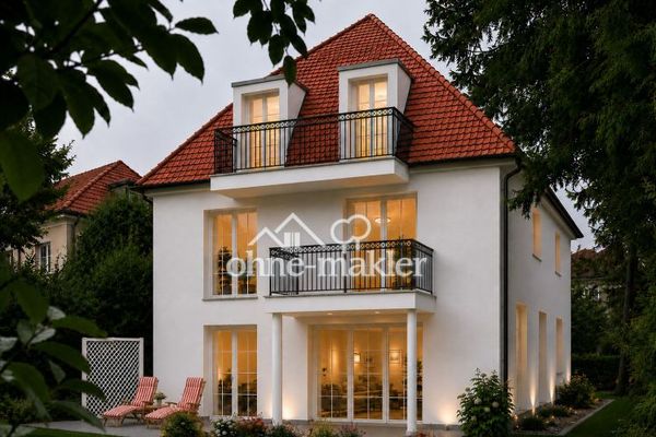 Keine Provision, Südgarten, energetisch topsanierte Stadtvilla, Villenkolonie Pasing I