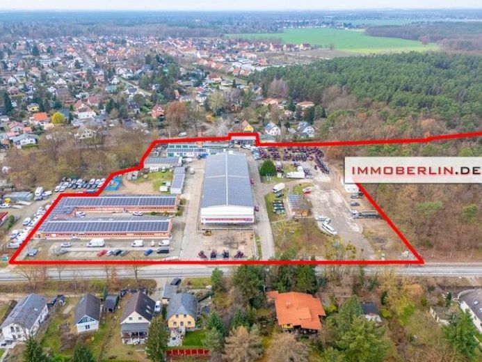 IMMOBERLIN.DE - Toplage nahe A10! Gewerbepark mit Potenzial für Wohnbebauung – Foto 1