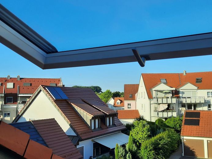 Blick Dachfenster, 2. OG