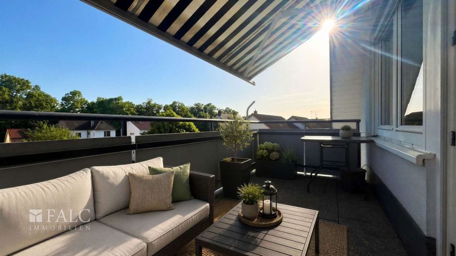 *Leerstehend* 3-Zimmer-Wohnung in Best-Lage! Hochschule &amp; City ganz in der Nähe! - FALC Immobilien – Hier die Sonne genießen (Vis.)