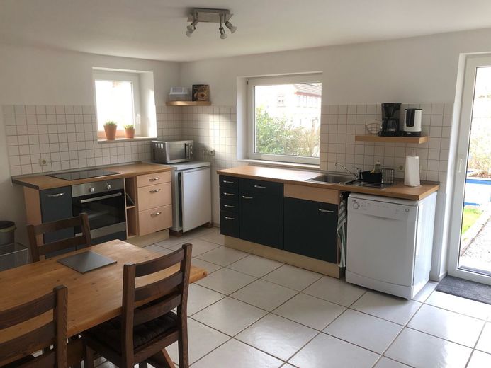 Möblierte Unterkunft Wohnung in Ilshofen Monteurunterkunft – Küche