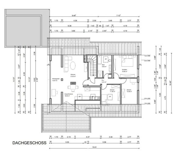 Moderne helle 4-Zimmer Wohnung 112 m2 neu mit EBK und Garage - provisionsfrei – Foto 13