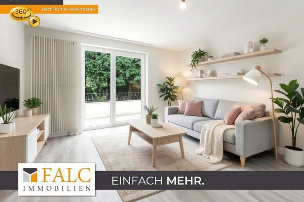 Bezugsfreie 2-Zimmer-Erdgeschosswohnung mit Balkon & Garten – Potenzial für altersgerechtes Wohnen