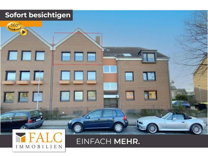 Komfortable, helle Maisonette-Wohnung in guter Lage – Foto 1