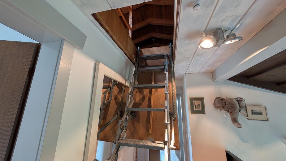Aufgang Dachstuhl