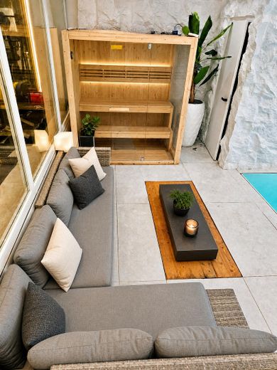 Эксклюзивно #без комиссии# Новостройка KfW55, квартира 215 м² с мебелью, 2 бассейна, спортзал, сауна, пруд с кои – Фото 49