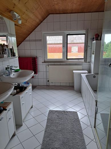 Casa unifamiliare in posizione idilliaca – Gülzow presso Amburgo – Badezimmer oben