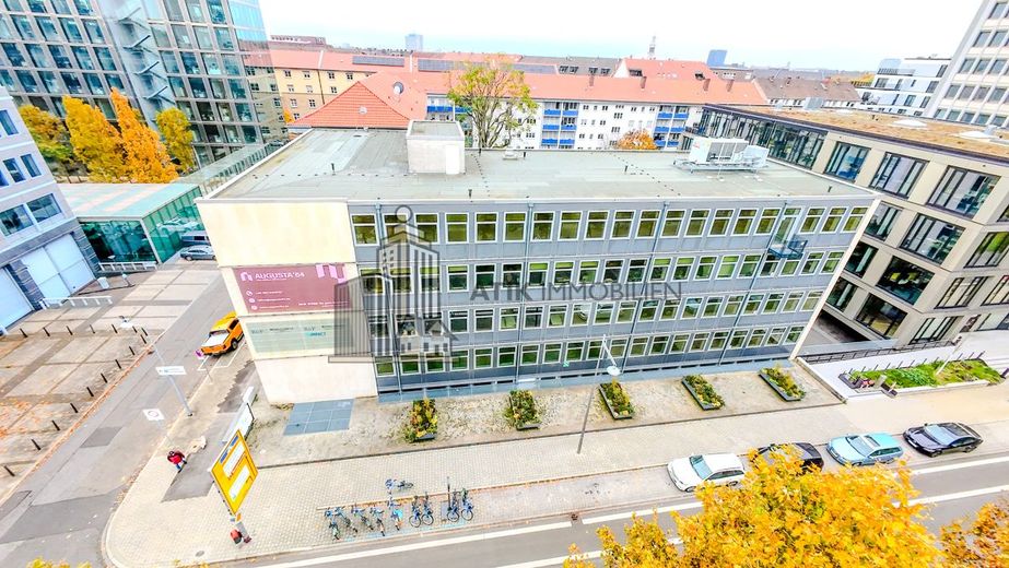 ATIK: Ihr neuer Arbeitsplatz in Mannheims bekanntester Büromeile – Drohnenaufnahme