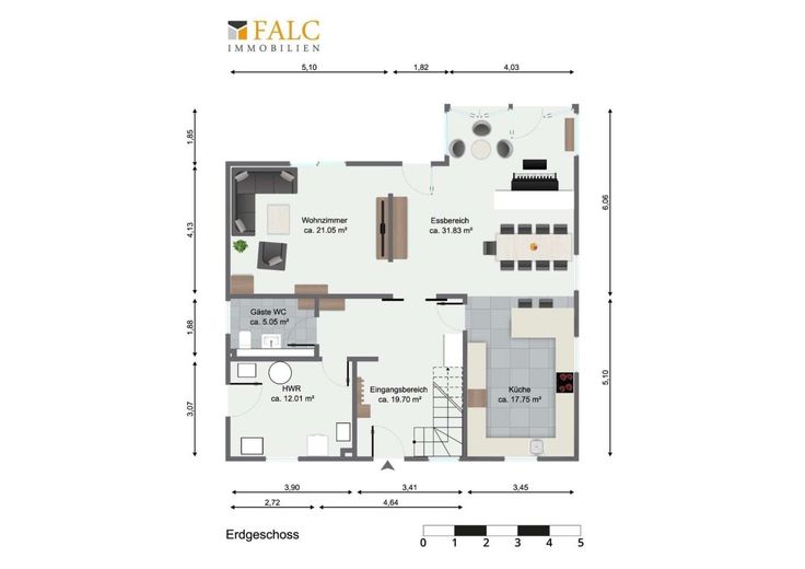 ***Exklusives Einfamilienhaus mit gehobener Ausstattung*** – Grundriss EG