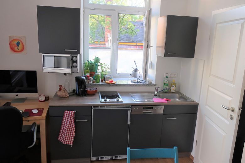 Laim nach Altbausanierung: Helle 1-Zimmer-Wohnung in kleinem kernsaniertem Wohnhaus – Фотографія 6