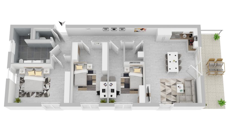 3D-Grundriss