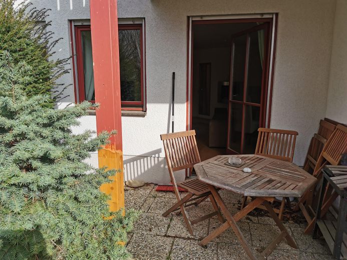 Bannewitz - voll möblierte Zwei-Raum-Wohnung – Terrasse