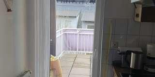 Blick aus Küche Balkon Westsei