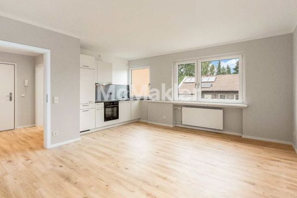 Bezugsfreies und saniertes 1-Zimmer Apartment in ruhiger Lage von Mülheim an der Ruhr