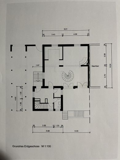 Grundriss Erdgeschoss