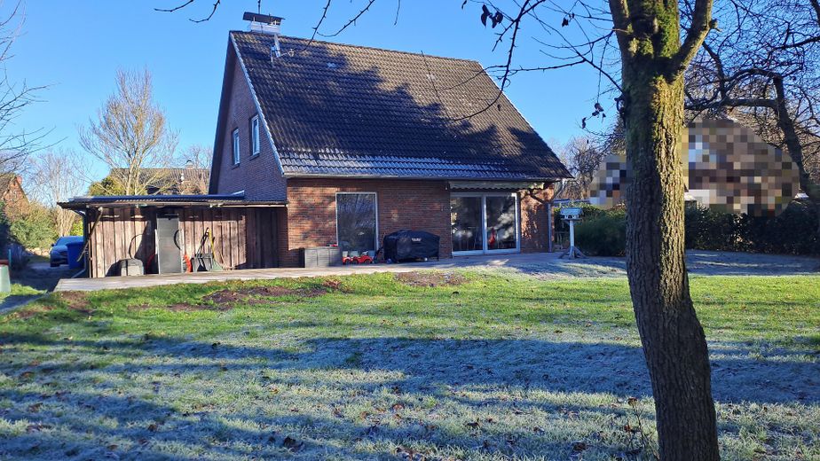 Hausansicht vom Garten