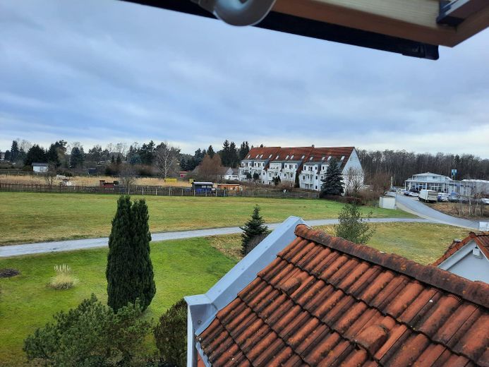 Blick aus dem Fenster