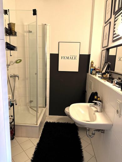 Özel atmosfere sahip loft daire, 4O+M,BD,Balkon – Gästebad + Dusche
